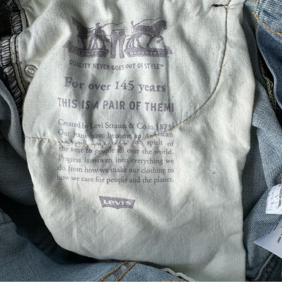 Levi’s 505 Light Wash Jeans W34 L30 - Picture 10 of 13